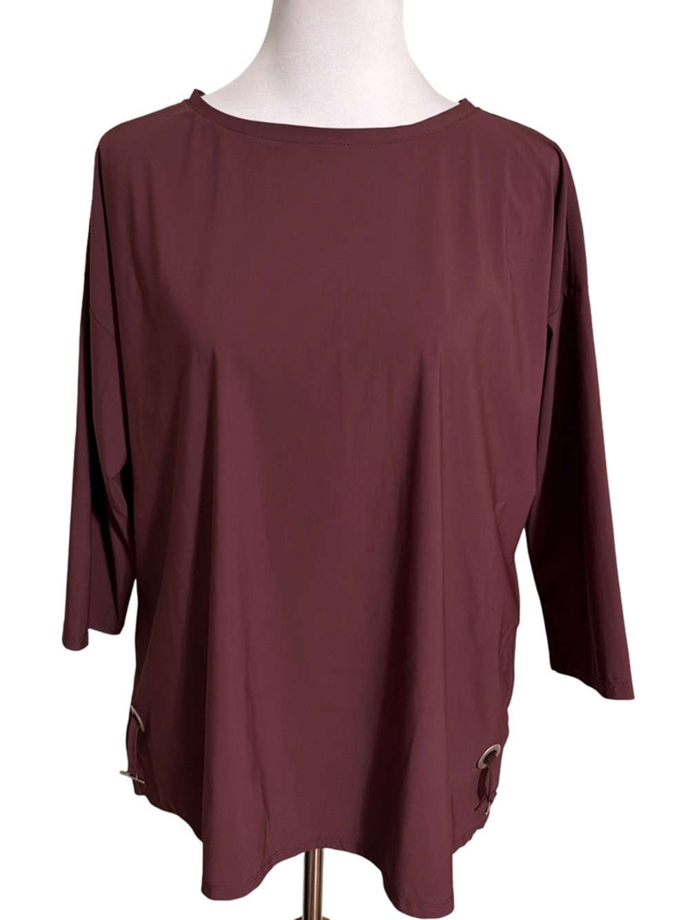 MarlaWynne Boatneck Top in Brown